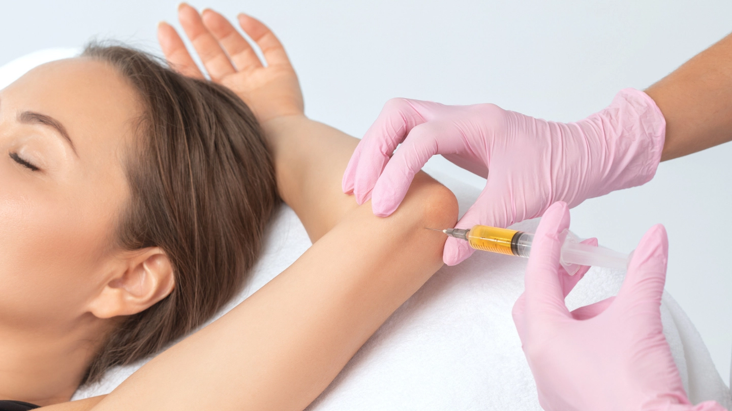 injection into elbow